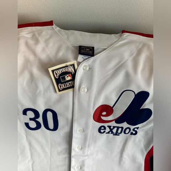 Majestic Authentic Montreal Expos Tim Raines MLB Baseball Jersey Men’s Sz Medium - Picture 4 of 7